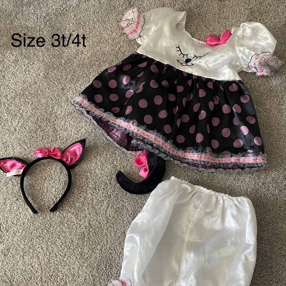 Little girls cat costume